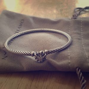 David Yurman diamond starburst bracelet